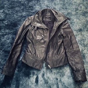 ALL SAINTS LEATHER JACKET US2